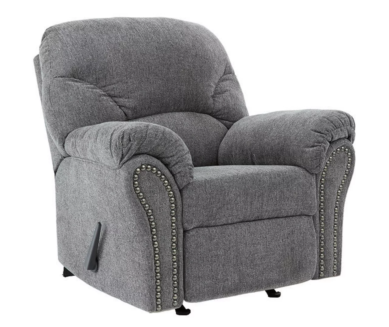 Allmaxx Gray Rocker Recliner 7 Allmaxx Gray Rocker Recliner - Image 5