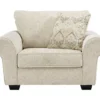 Haisley Ivory Chair And A Half -Chic Furniture Store 810612306 3