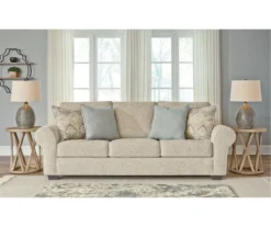 Haisley Ivory Queen Sleeper Sofa 10 Haisley Ivory Queen Sleeper Sofa -Chic Furniture Store 810612307 3