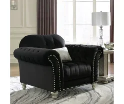 Harriotte Black Armchair -Chic Furniture Store 810612310 1