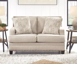 Claredon Beige Loveseat 13 Claredon Beige Loveseat -Chic Furniture Store 810612332 4