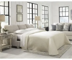 Traemore Linen Queen Sleeper Sofa 10 Traemore Linen Queen Sleeper Sofa -Chic Furniture Store 810612378 3