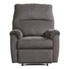 Nerviano Gray Zero Wall Recliner