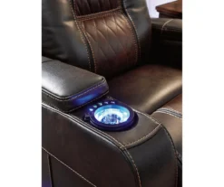 Composer Brown Faux Leather Power Recliner 16 Composer Brown Faux Leather Power Recliner -Chic Furniture Store 810612553 3