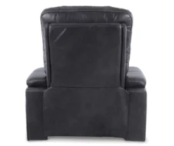 Composer Black Faux Leather Power Recliner 14 Composer Black Faux Leather Power Recliner -Chic Furniture Store 810612554 1