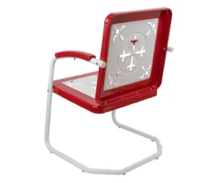 Northlight Retro Tulip Square Metal Patio Armchair -Chic Furniture Store 810612965 A0 4