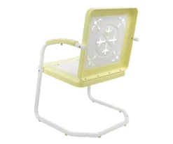 Northlight Retro Tulip Square Metal Patio Armchair -Chic Furniture Store 810612967 A0 4