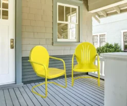 Northlight Retro Tulip Metal Patio Armchair -Chic Furniture Store 810612968 A0 2