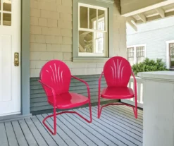 Northlight Retro Tulip Metal Patio Armchair -Chic Furniture Store 810612970 A0 2