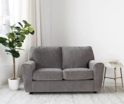 Arlis Gray Loveseat -Chic Furniture Store 810613880 7