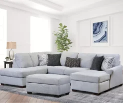 Parkdale Dove Storage Ottoman -Chic Furniture Store 810615769 810615770 810616031 B0