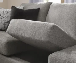 Alexandria Gray Chenille Sofa -Chic Furniture Store 810616679 810616680 B0 2