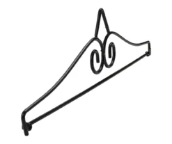 14.5" Black Metal Garden Flag Hanger -Chic Furniture Store 810616713 A0 4