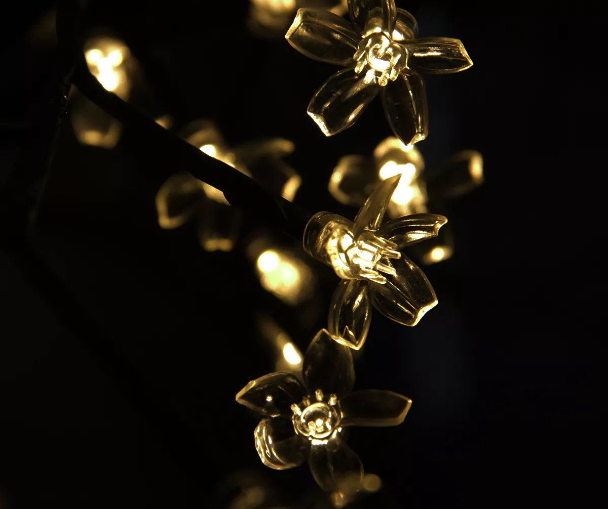 Northlight 8' Warm White Cherry Blossom LED Tree 5 Northlight 8' Warm White Cherry Blossom LED Tree - Image 3