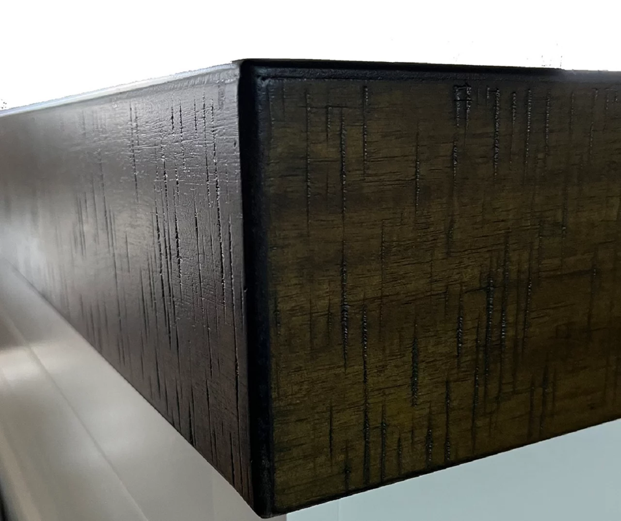 62" White Shiplap Grand Electric Fireplace 7 62" White Shiplap Grand Electric Fireplace - Image 5