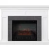 48" Faux Herringbone Mantel Electric Fireplace -Chic Furniture Store 810617761 A0 1