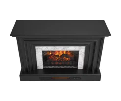 53.5" Black Petite Grand Electric Fireplace Console -Chic Furniture Store 810617767 A0 3