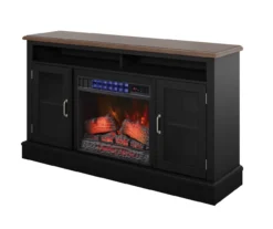 59.5" Black CoolGlow Electric Fireplace & Fan Console 18 59.5" Black CoolGlow Electric Fireplace & Fan Console -Chic Furniture Store 810620259 A0 3