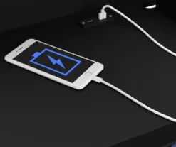 59.5" Black CoolGlow Electric Fireplace & Fan Console 14 59.5" Black CoolGlow Electric Fireplace & Fan Console -Chic Furniture Store 810620259 A8 1