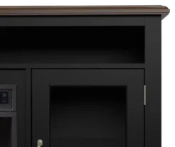 59.5" Black CoolGlow Electric Fireplace & Fan Console 15 59.5" Black CoolGlow Electric Fireplace & Fan Console -Chic Furniture Store 810620259 A8 2