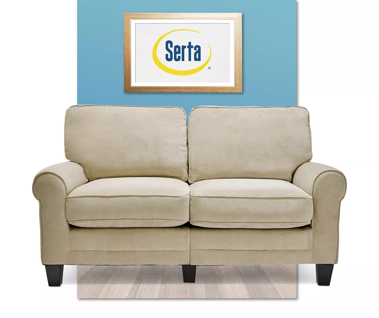 Copenhagen Tan Loveseat 14 Copenhagen Tan Loveseat - Image 12