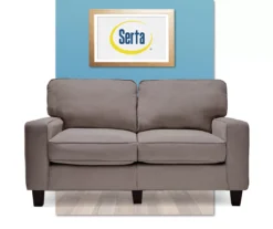 Palisades Glacial Gray Loveseat -Chic Furniture Store 810659224 A0 2