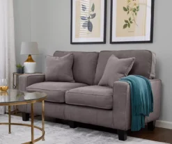 Palisades Glacial Gray Loveseat -Chic Furniture Store 810659224 A0 3