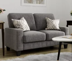 Palisades Dark Gray Loveseat 18 Palisades Dark Gray Loveseat -Chic Furniture Store 810659231 A0 3