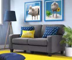 Palisades Dark Gray Loveseat 19 Palisades Dark Gray Loveseat -Chic Furniture Store 810659231 A0 4