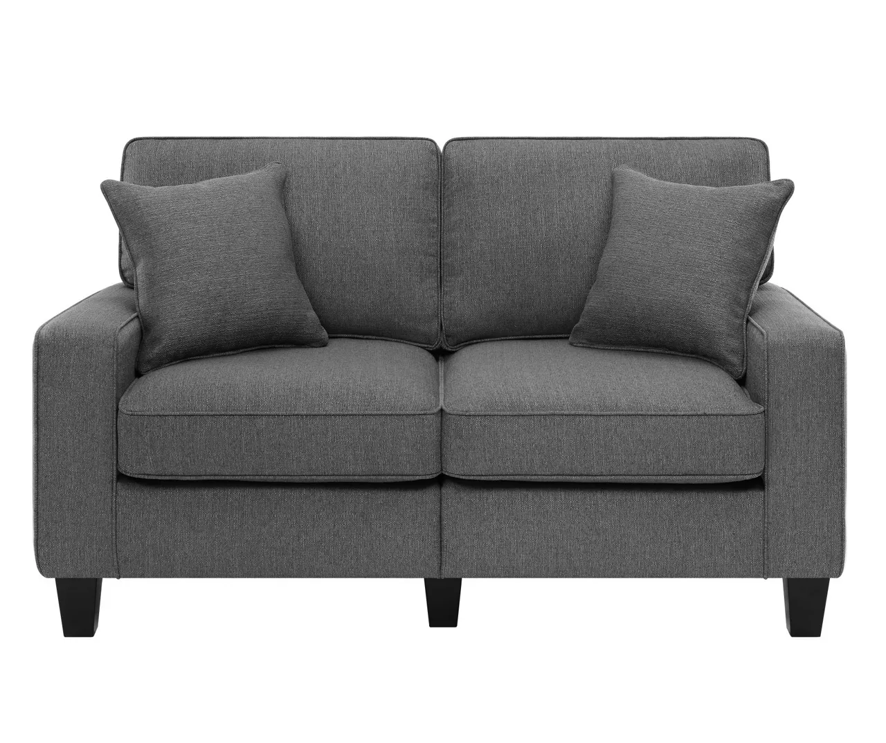 Palisades Dark Gray Loveseat 3 Palisades Dark Gray Loveseat