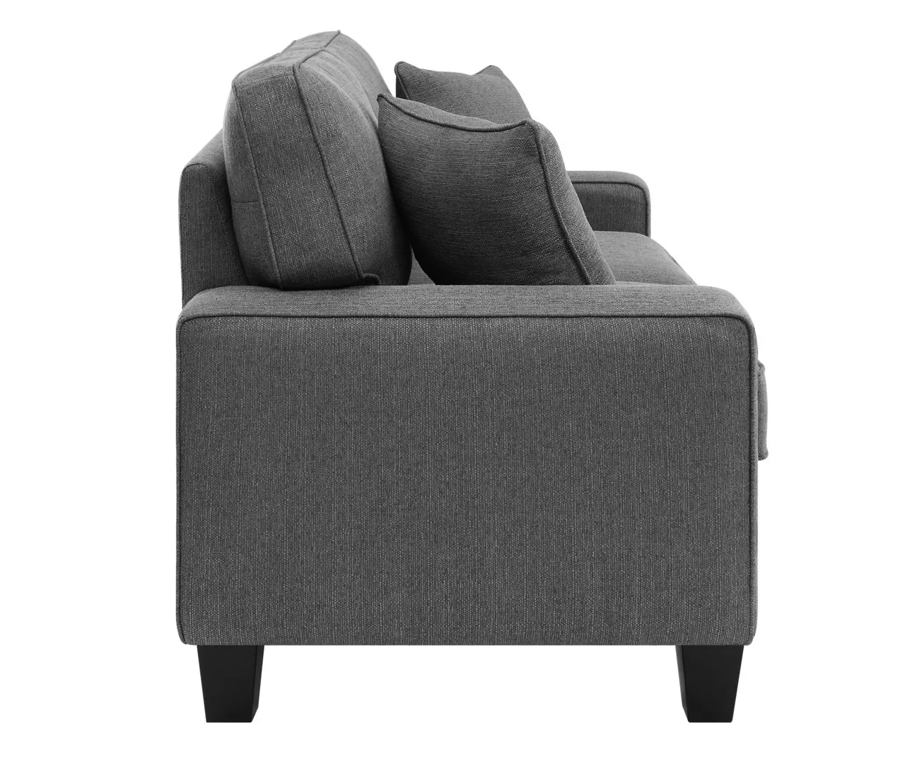 Palisades Dark Gray Loveseat 5 Palisades Dark Gray Loveseat - Image 3
