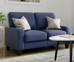 Palisades Navy Blue Loveseat -Chic Furniture Store 810659257 A0 3