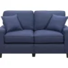 Palisades Navy Blue Loveseat -Chic Furniture Store 810659257 A0 6
