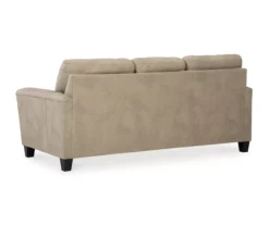Tishen Pebble Sand Faux Leather Sofa -Chic Furniture Store 810669841 A2
