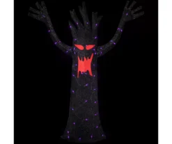 Northlight 4.5' LED Glitter Scary Tree -Chic Furniture Store 810671175 A0 2