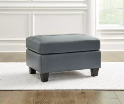 Signature Design By Ashley Genoa Leather Ottoman 21 Signature Design By Ashley Genoa Leather Ottoman -Chic Furniture Store 810697957 A0 2