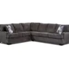 Real Living Dillon Charcoal Sectional Sofa -Chic Furniture Store combo710005