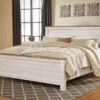 Signature Design By Ashley Willowton California King Panel Bed -Chic Furniture Store combo780022