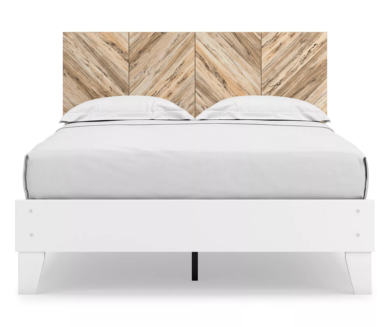 Signature Design By Ashley Piperton White Full Panel Platform Bed 4 Signature Design By Ashley Piperton White Full Panel Platform Bed - Image 2