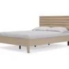 Signature Design By Ashley Oliah Queen Panel Platform Bed 1 Signature Design By Ashley Oliah Queen Panel Platform Bed -Chic Furniture Store combo790027