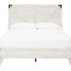 Signature Design By Ashley Shawburn Queen Crossbuck Panel Platform Bed -Chic Furniture Store combo790028