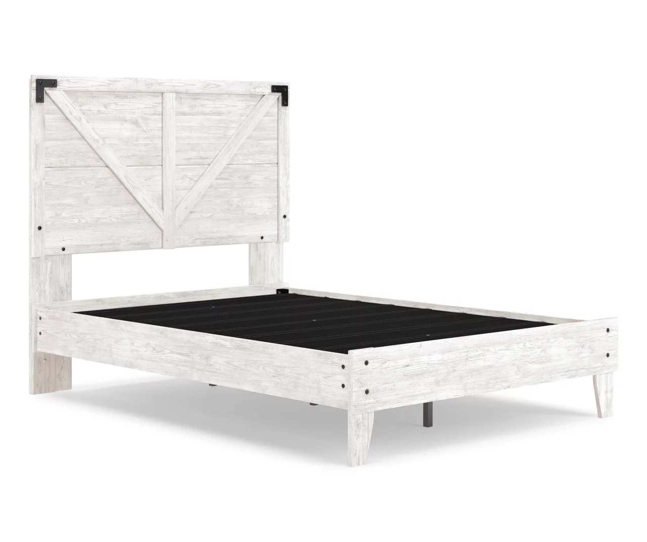 Signature Design By Ashley Shawburn Full Crossbuck Panel Platform Bed 4 Signature Design By Ashley Shawburn Full Crossbuck Panel Platform Bed - Image 2