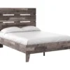 Signature Design By Ashley Neilsville Gray Full Panel Platform Bed -Chic Furniture Store combo790037