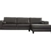 Signature Design By Ashley Nokomis Faux Leather Sectional With Right-Arm-Facing Chaise -Chic Furniture Store combo800021 1