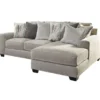 Signature Design By Ashley Ardsley Gray Sectional With Right-Facing Chaise -Chic Furniture Store combo860017