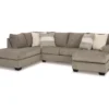 Signature Design By Ashley Creswell Gray Sectional With Left-Facing Chaise -Chic Furniture Store combo860032