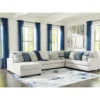 Signature Design By Ashley Lowder Stone 4-Piece Sofa Sectional With Left-Facing Chaise -Chic Furniture Store combo870032