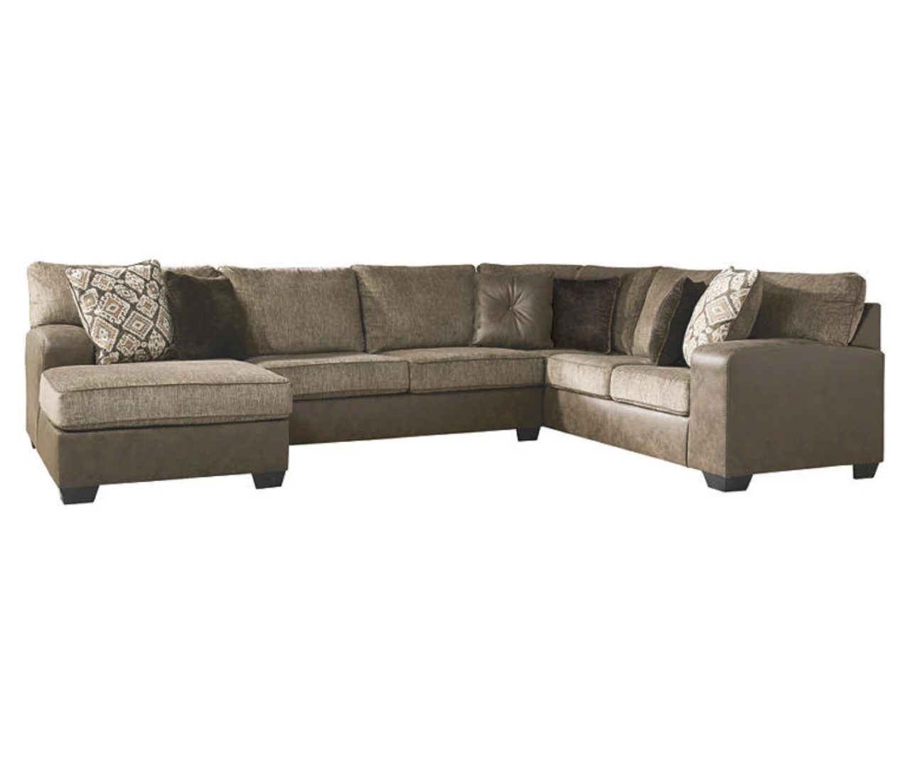Signature Design By Ashley Abalone Faux Leather Sectional 3 Signature Design By Ashley Abalone Faux Leather Sectional
