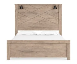 Signature Design By Ashley Senniberg Queen Bed With Sconce Lights -Chic Furniture Store combo890007 3
