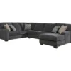 Signature Design By Ashley Tracling Gray 3-Piece Sectional -Chic Furniture Store combo910005